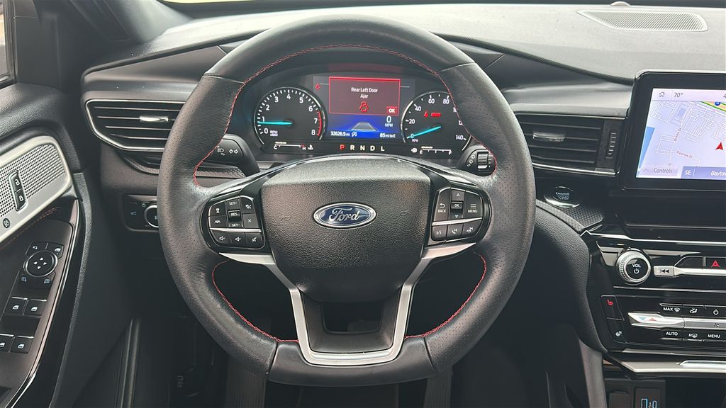 2024 Ford Explorer ST-Line White at DeMontrond Auto Country