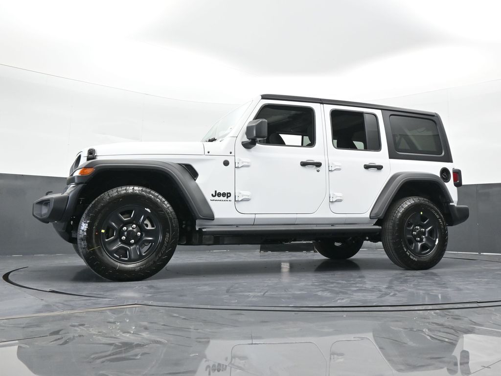 New 2026 Bright White Clearcoat Jeep Sport image 48