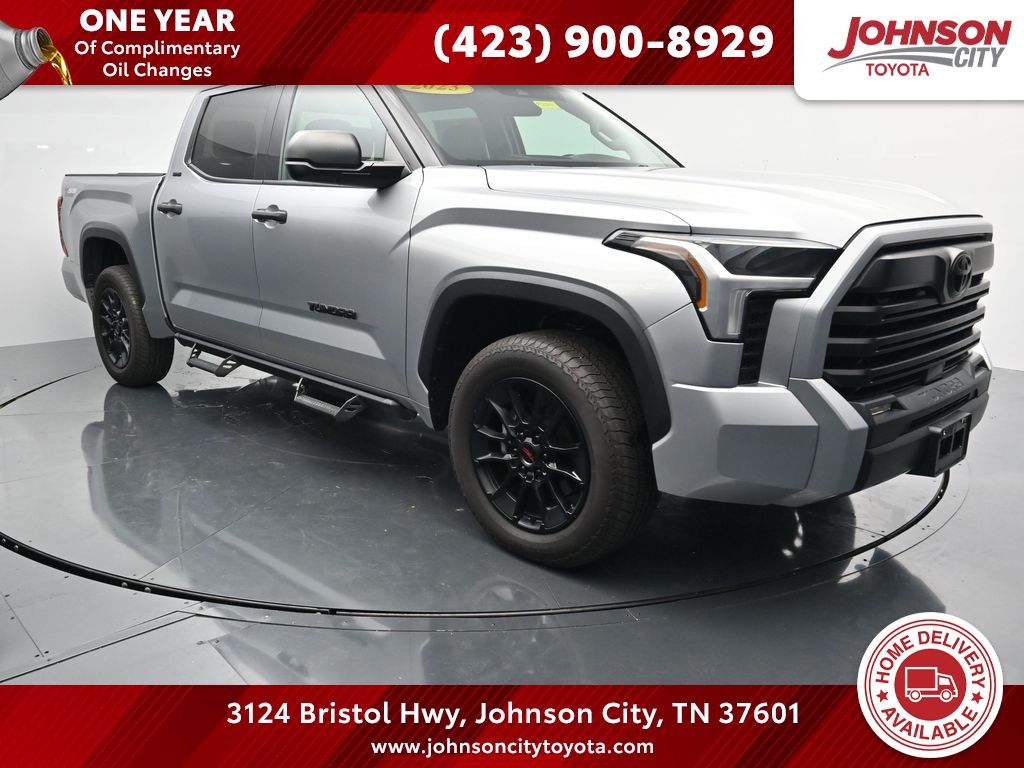 Celestial Silver Metallic 2023 Toyota Tundra Pickup Truck Four-Wheel Drive Automatic