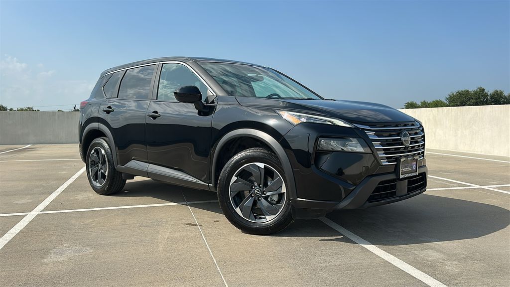 2025 Nissan Rogue SV Black at South Houston Nissan
