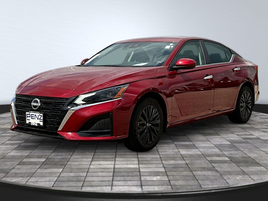 Red (Scarlet Ember) 2025 Nissan Altima Sedan All-Wheel Drive Continuously Variable Transmission