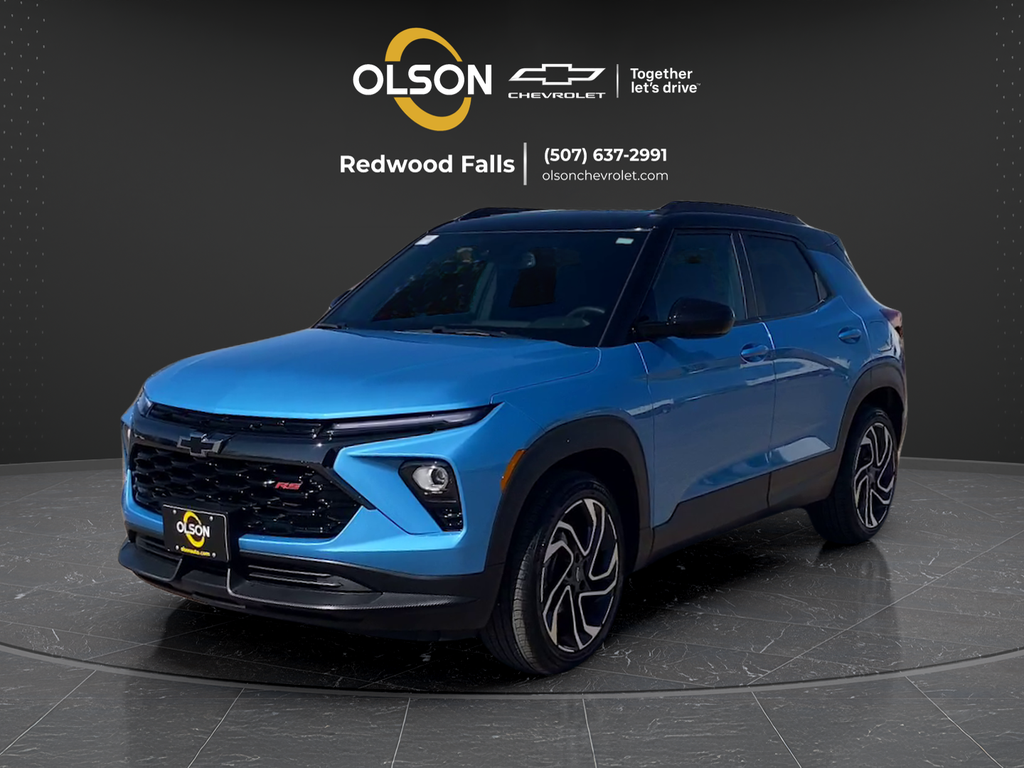 Marina Blue Metallic 2025 Chevrolet Trailblazer RS AWD SUV / Crossover Four-Wheel Drive 9-Speed Automatic