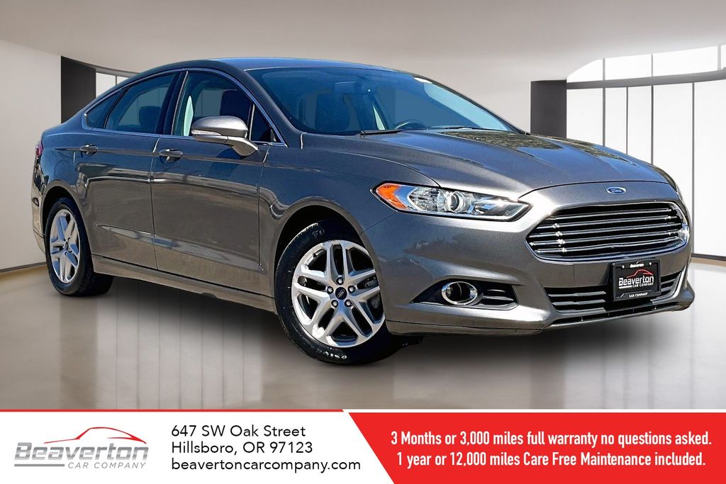 Sterling Gray 2013 Ford Fusion Sedan Front-Wheel Drive 6-Speed Automatic
