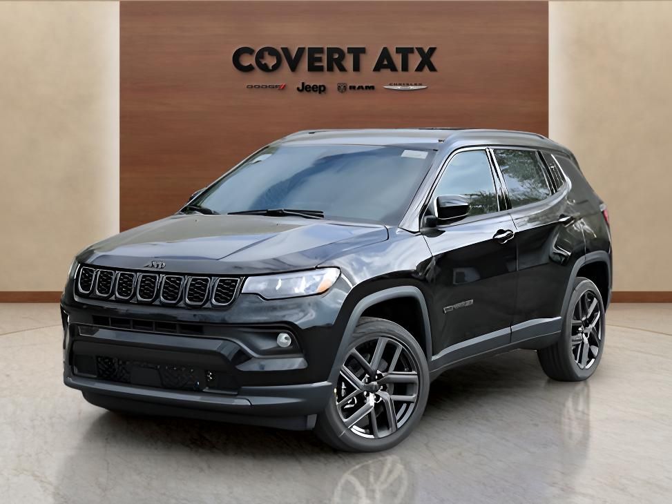 diamond black crystal pearlcoat 2026 Jeep Compass Latitude 4WD SUV / Crossover Four-Wheel Drive 8-Speed Automatic