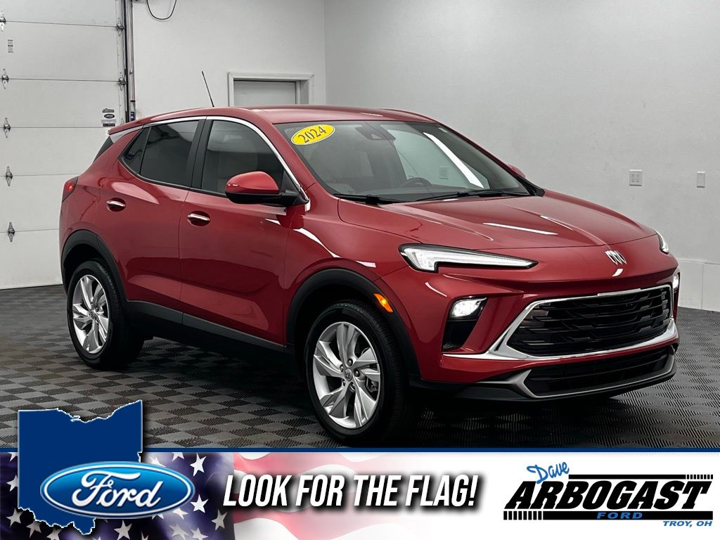 Sunrise Red Metallic 2024 Buick Encore GX Preferred FWD SUV / Crossover Front-Wheel Drive Continuously Variable Transmission