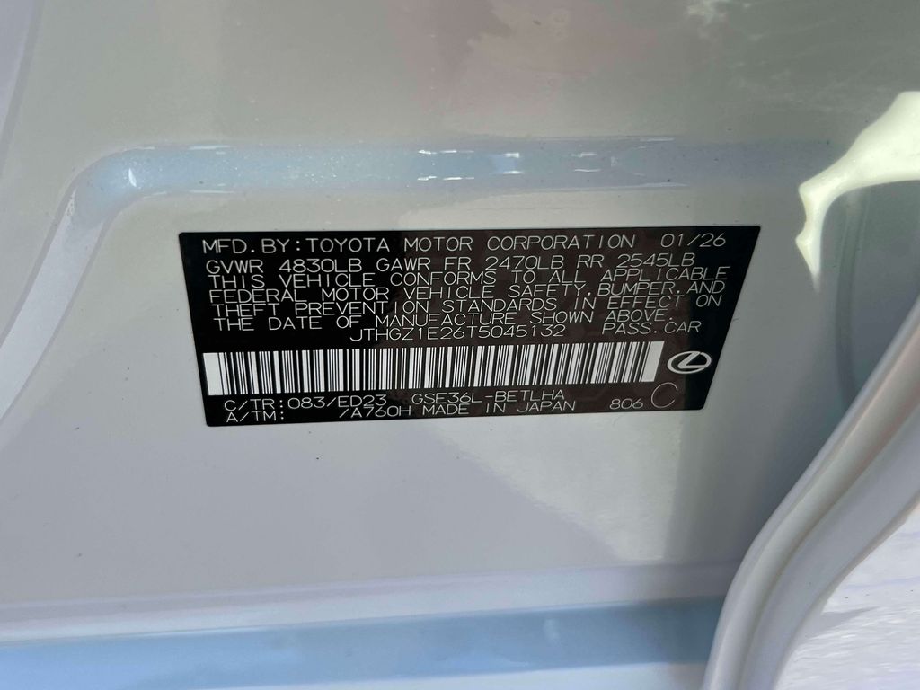 new 2026 Lexus IS car, priced at $55,663