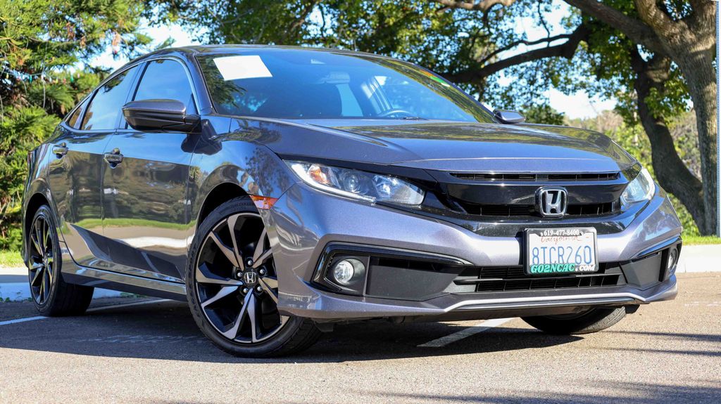Used 2020 Honda Civic Sport 4D Sedan