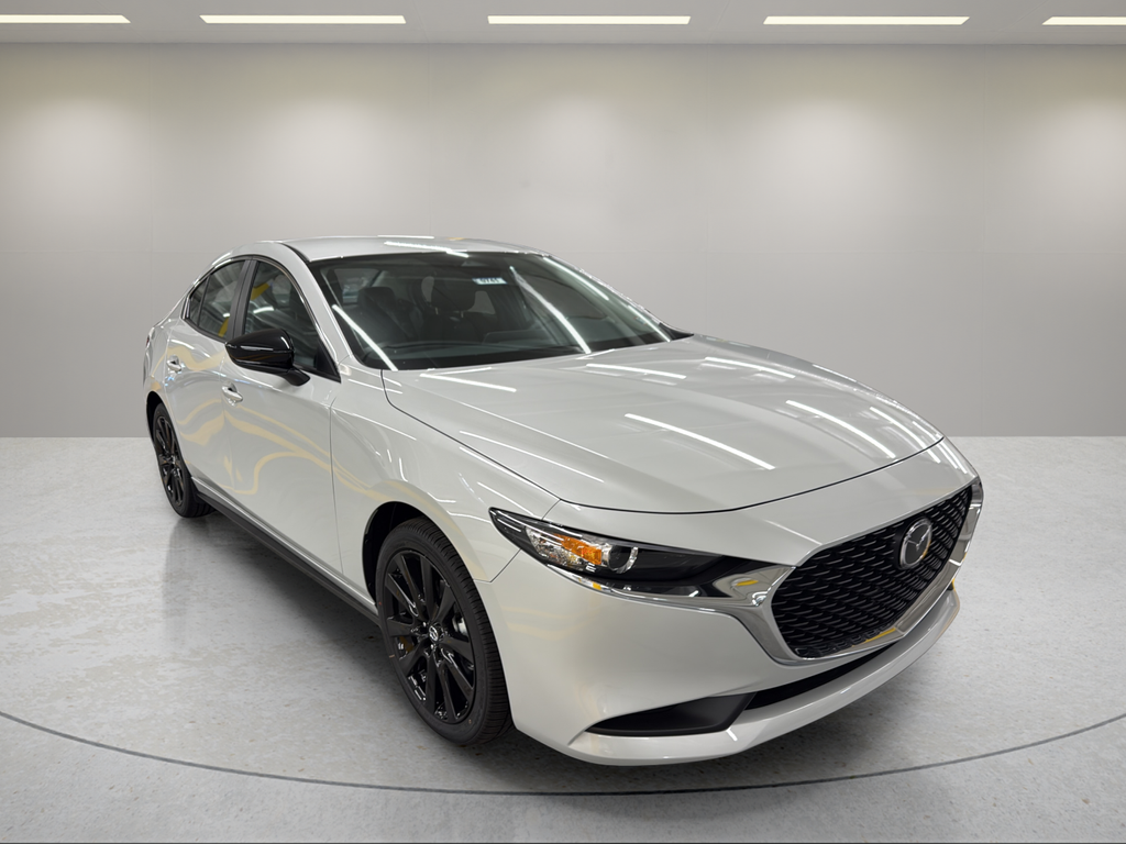 2026 Mazda Mazda3 2.5 S Select Sport White at Rochrich Mazda