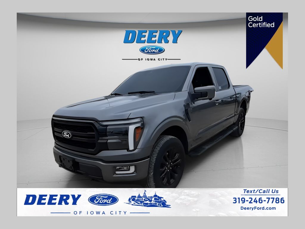 Carbonized Gray Metallic 2024 Ford F-150 Pickup Truck Four-Wheel Drive Automatic