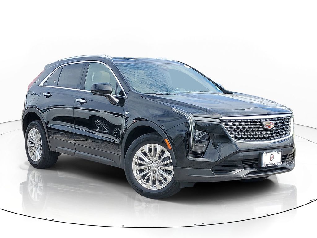 Stellar Black Metallic 2024 Cadillac XT4 Luxury AWD SUV / Crossover Four-Wheel Drive 9-Speed Automatic