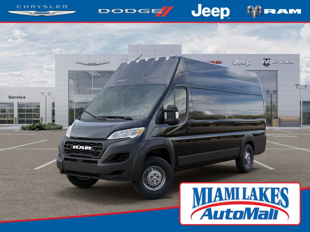 Black Clearcoat 2026 RAM ProMaster Van 9-Speed Automatic