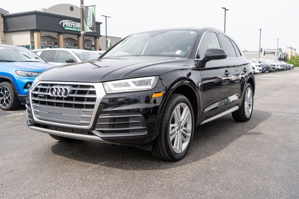 Black 2019 Audi Q5 SUV / Crossover All-Wheel Drive 7-Speed Automatic