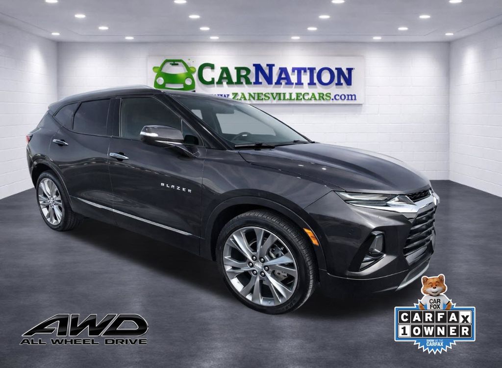 Iron Gray Metallic 2022 Chevrolet Blazer SUV / Crossover All-Wheel Drive 9-Speed Automatic Overdrive