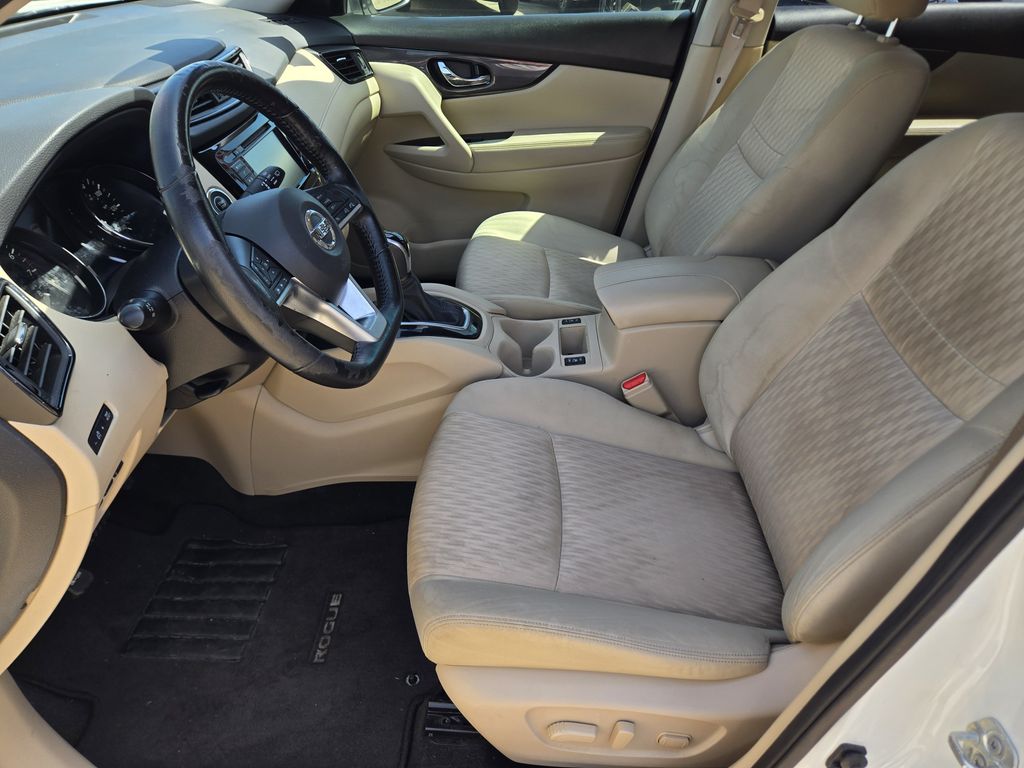 2020 Nissan Rogue SV White at Wharton Ford