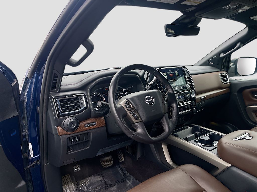 Used 2023 Deep Blue Pearl Nissan Platinum Reserve image 9