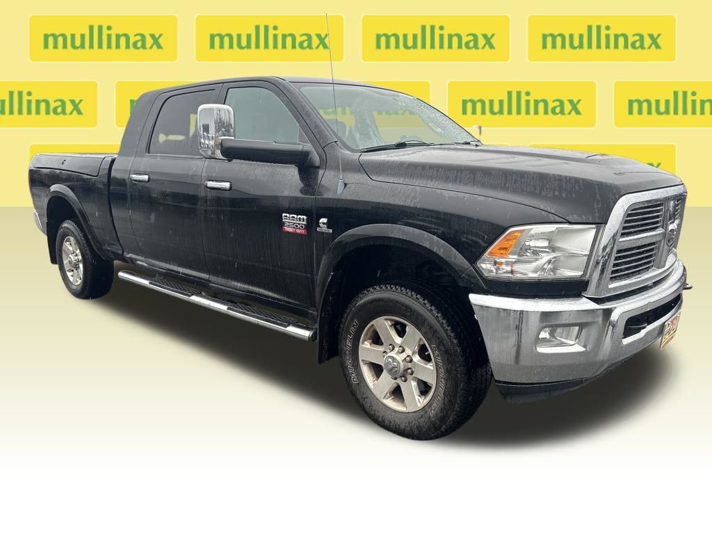 Black Clearcoat 2012 RAM 2500 Laramie Mega Cab 4WD Pickup Truck Four-Wheel Drive 6-Speed Automatic