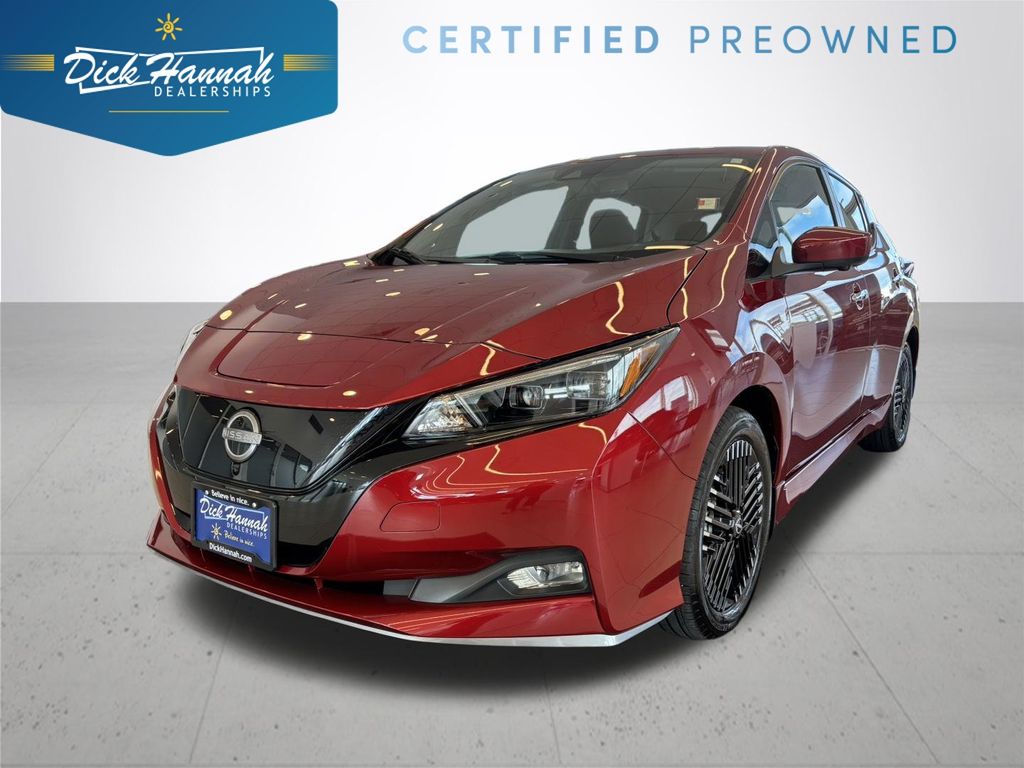 Red (Scarlet Ember Tintcoat) 2024 Nissan LEAF Hatchback Front-Wheel Drive Automatic
