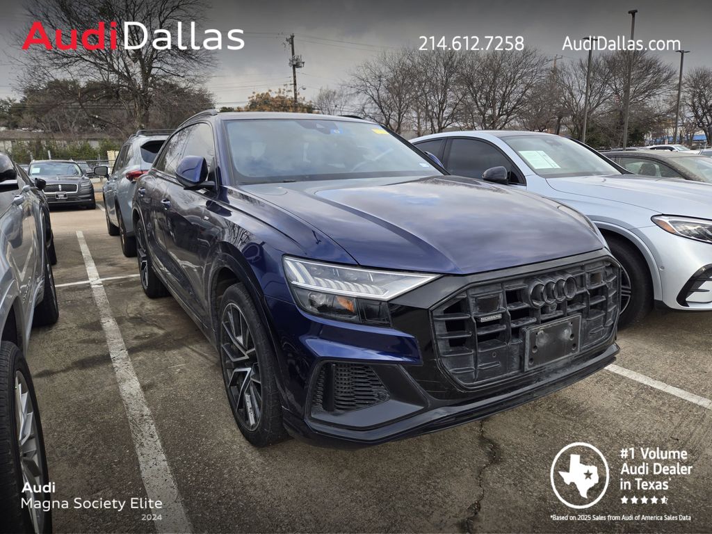 used 2021 Audi Q8 car, priced at $40,991