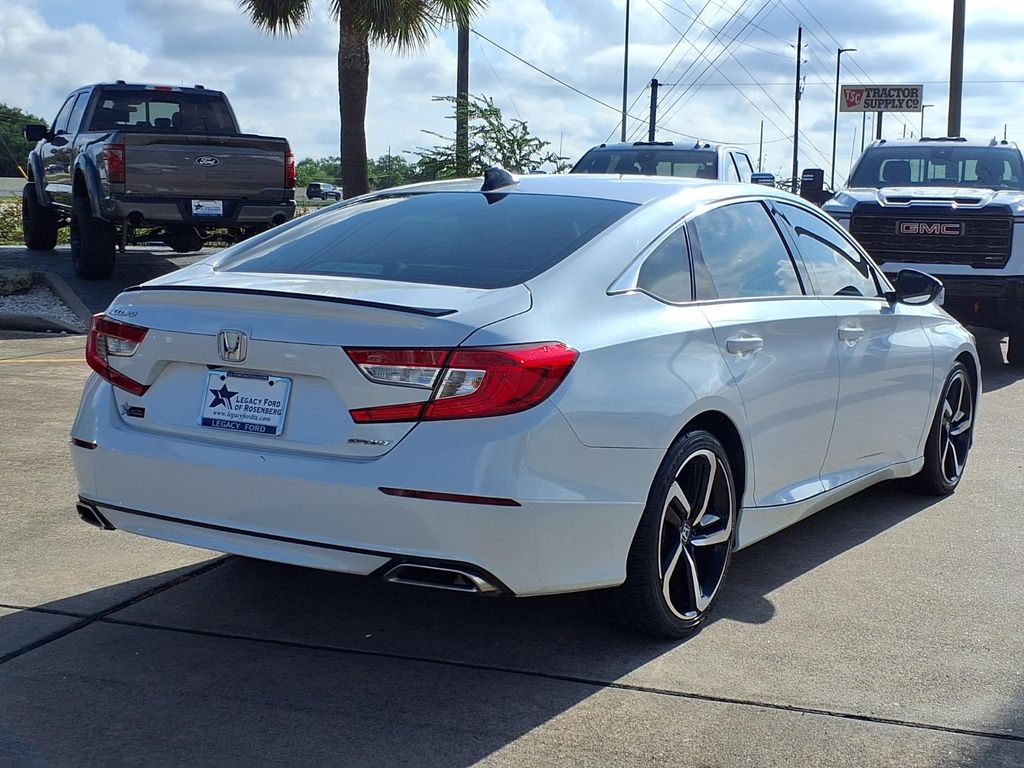 2021 Honda Accord Sport White at Legacy Ford