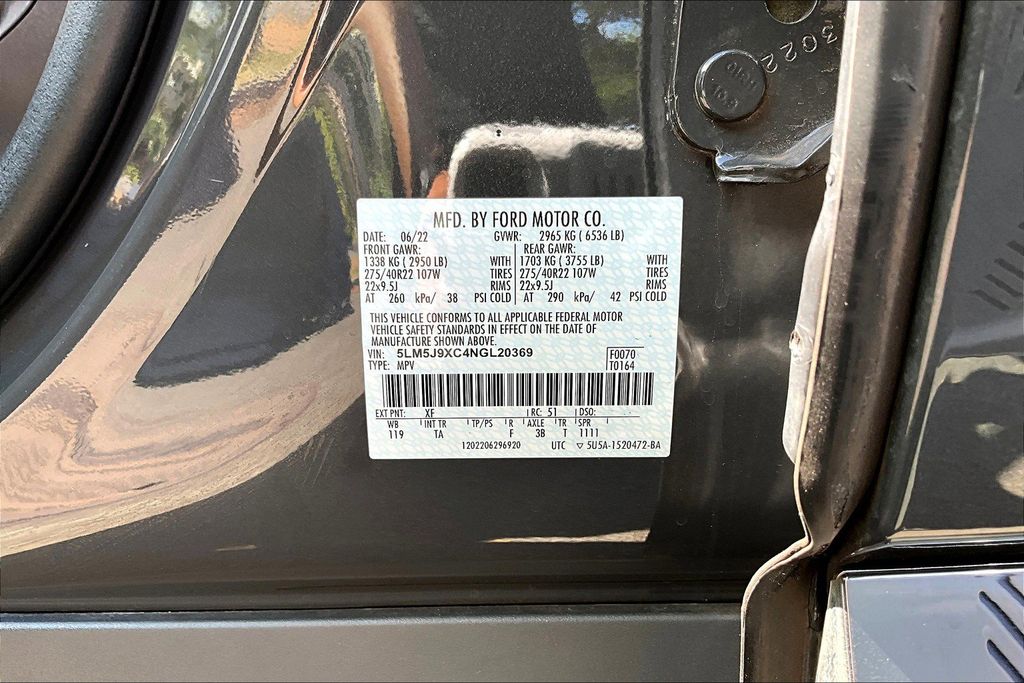 Used 2022 Gray Lincoln Black Label image 36