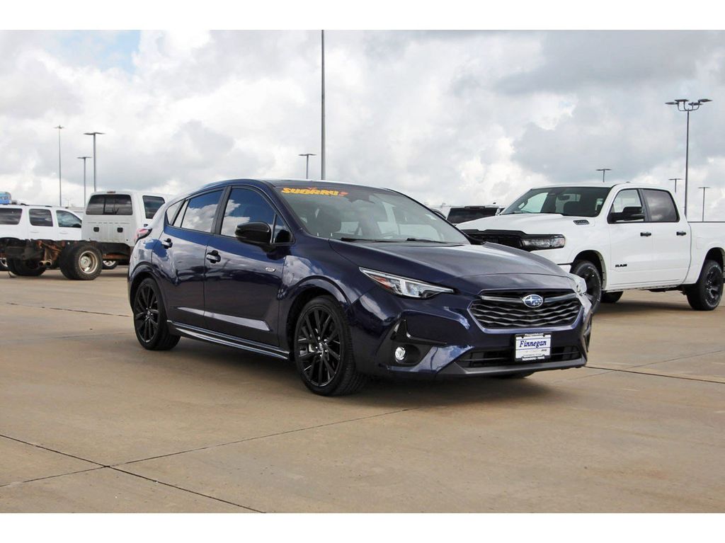 Sapphire Blue Pearl 2024 Subaru Impreza RS AWD Wagon All-Wheel Drive Continuously Variable Transmission