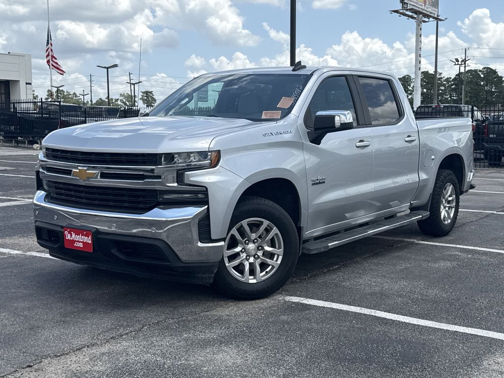 2020 Chevrolet Silverado 1500 LT Silver at Monument Chevrolet