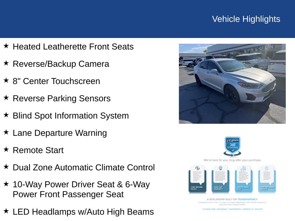 2019 Ford Fusion SEL