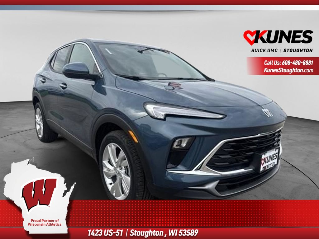 Ocean Blue Metallic 2026 Buick Encore GX SUV / Crossover Front-Wheel Drive Continuously Variable Transmission