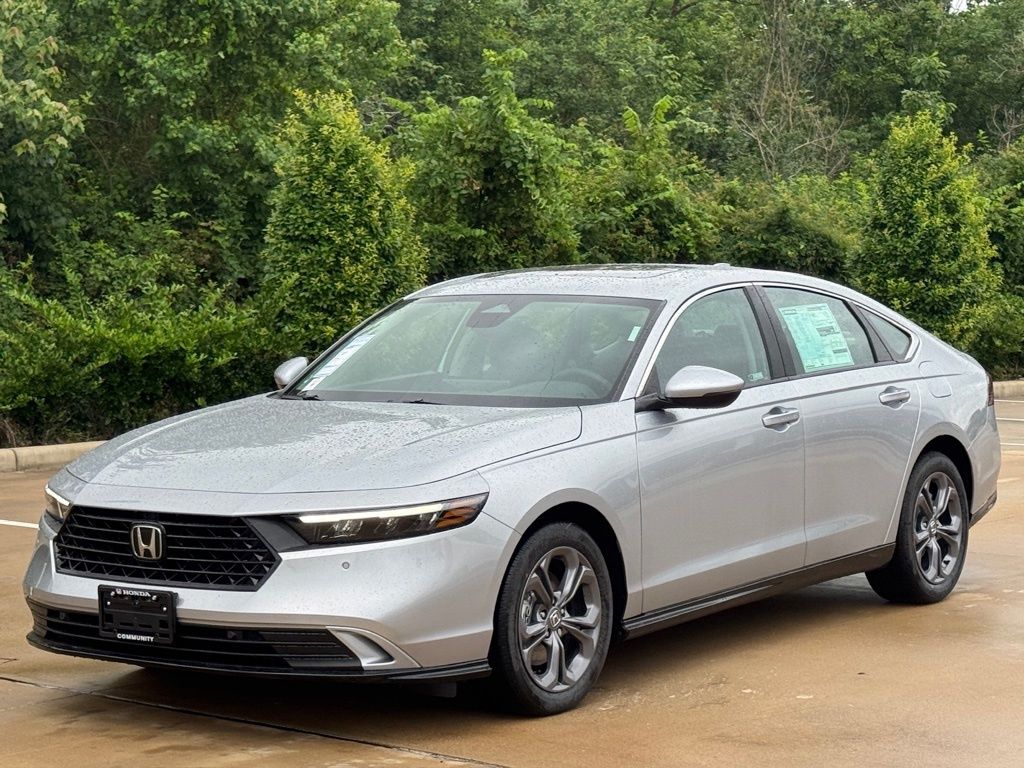 2026 Honda Accord Hybrid EX-L Silver at Community Honda