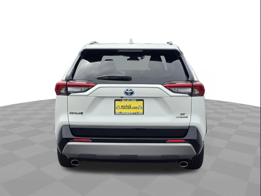 2022 Toyota RAV4 Hybrid SE White at Gullo Toyota