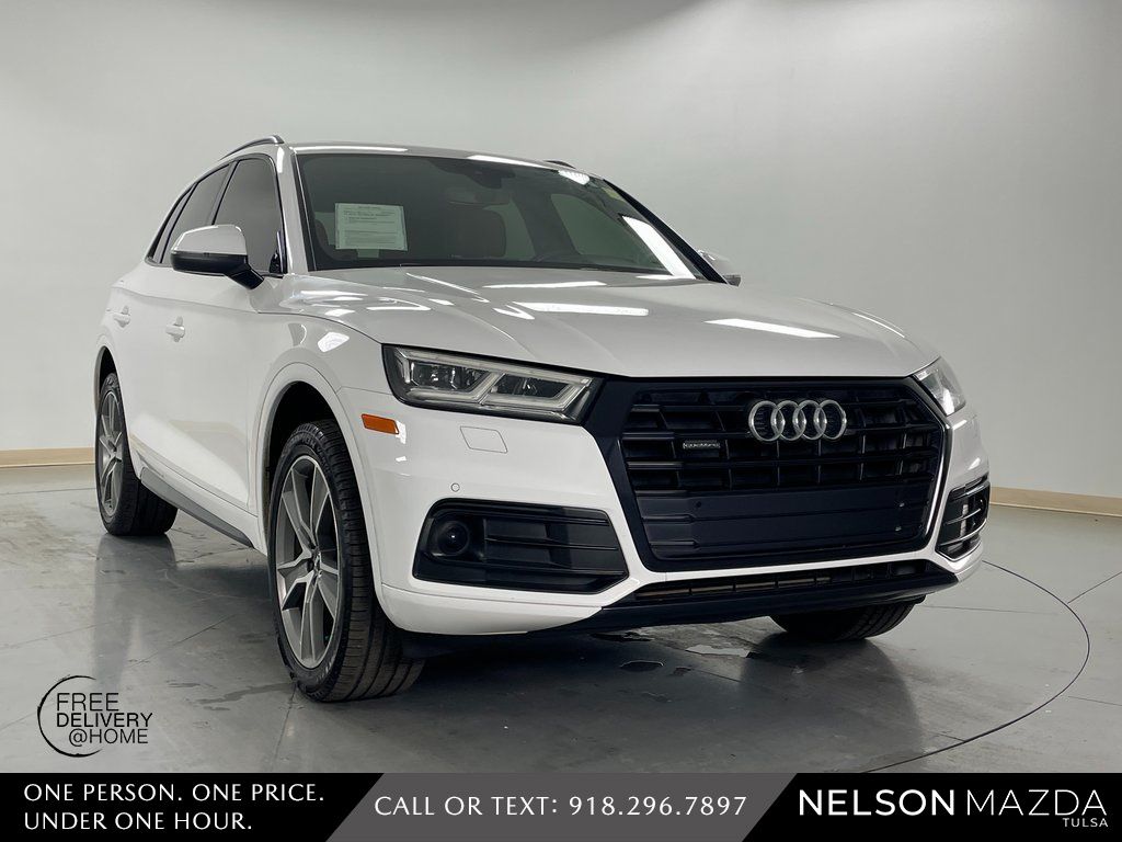 Used 2020 White Audi 45 Premium Plus image 4