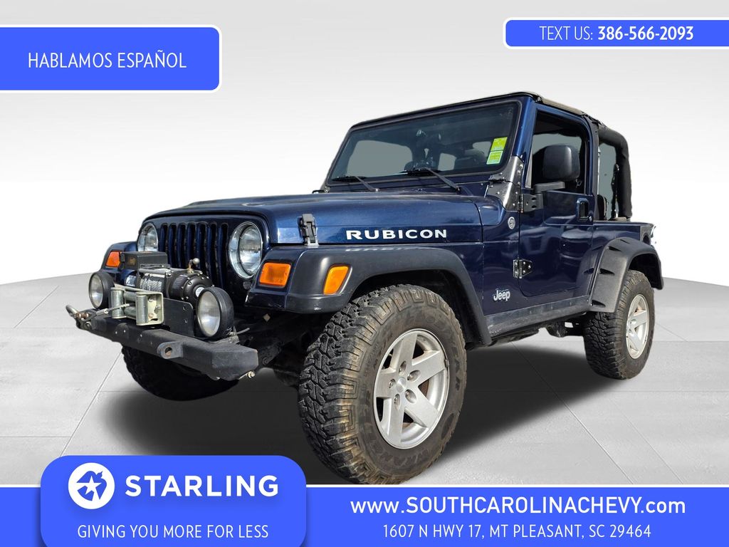 Midnight Blue Pearl 2006 Jeep Wrangler SUV / Crossover Four-Wheel Drive 6-Speed Manual