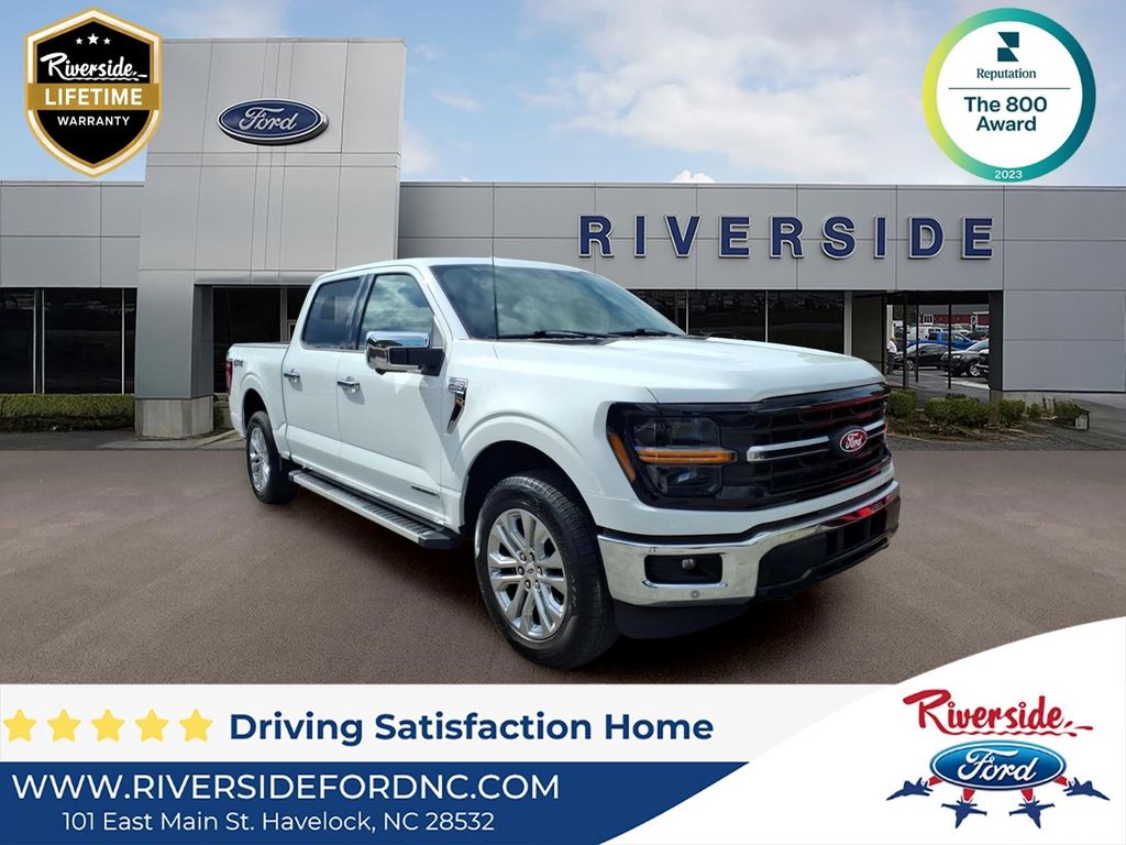 Oxford White 2024 Ford F-150 Pickup Truck Four-Wheel Drive Automatic