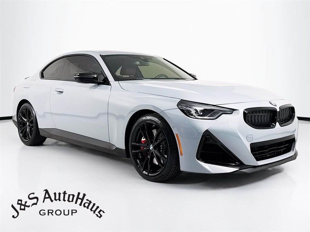 Brooklyn Gray Metallic 2024 BMW 2 Series M240i xDrive Coupe AWD Coupe All-Wheel Drive 8-Speed Automatic