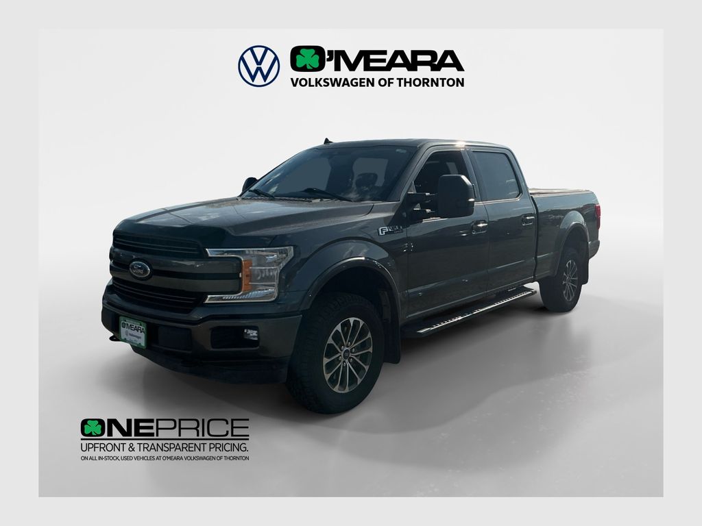 Gray (Magnetic Metallic) 2020 Ford F-150 Pickup Truck Four-Wheel Drive Automatic