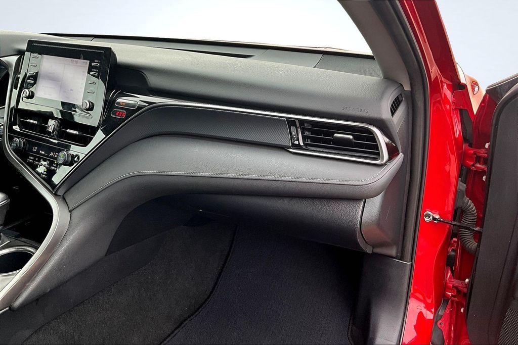 2023 Toyota Camry SE Red at Don McGill Toyota