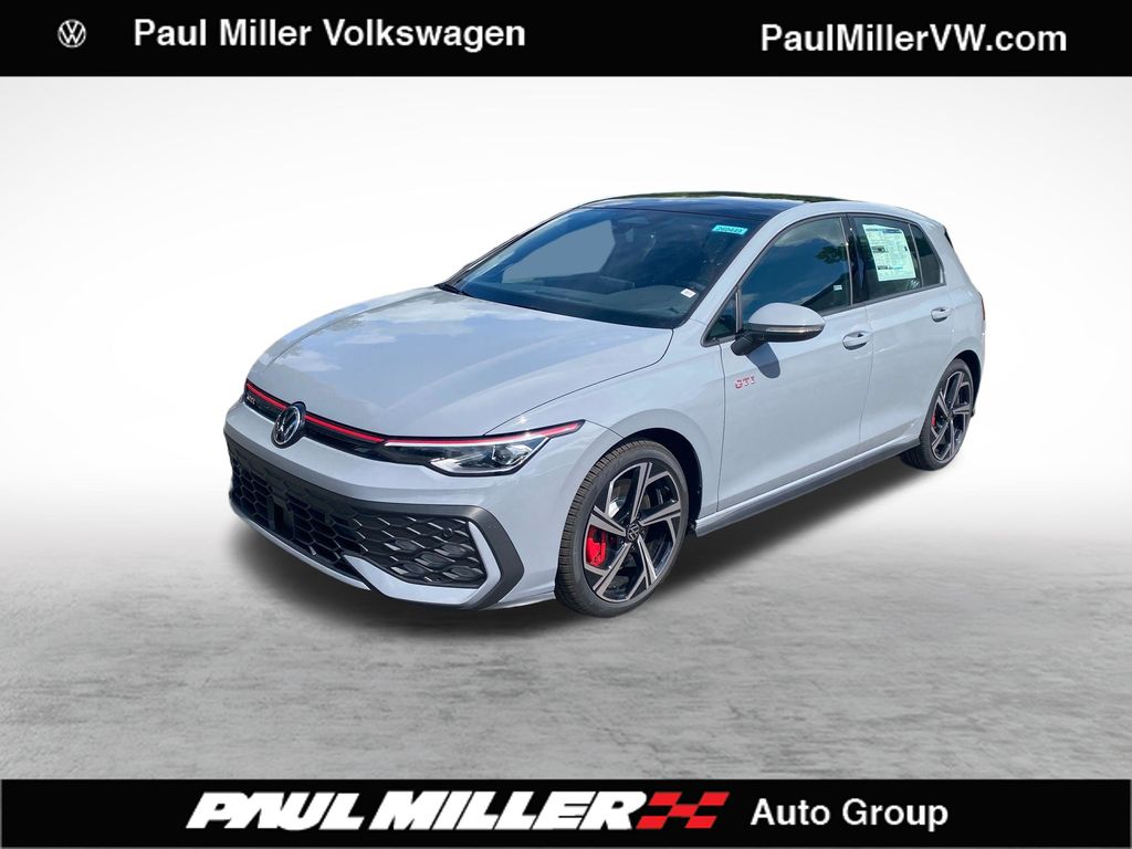 Moonstone Gray 2026 Volkswagen Golf GTI Hatchback Front-Wheel Drive 7-Speed Dual Clutch