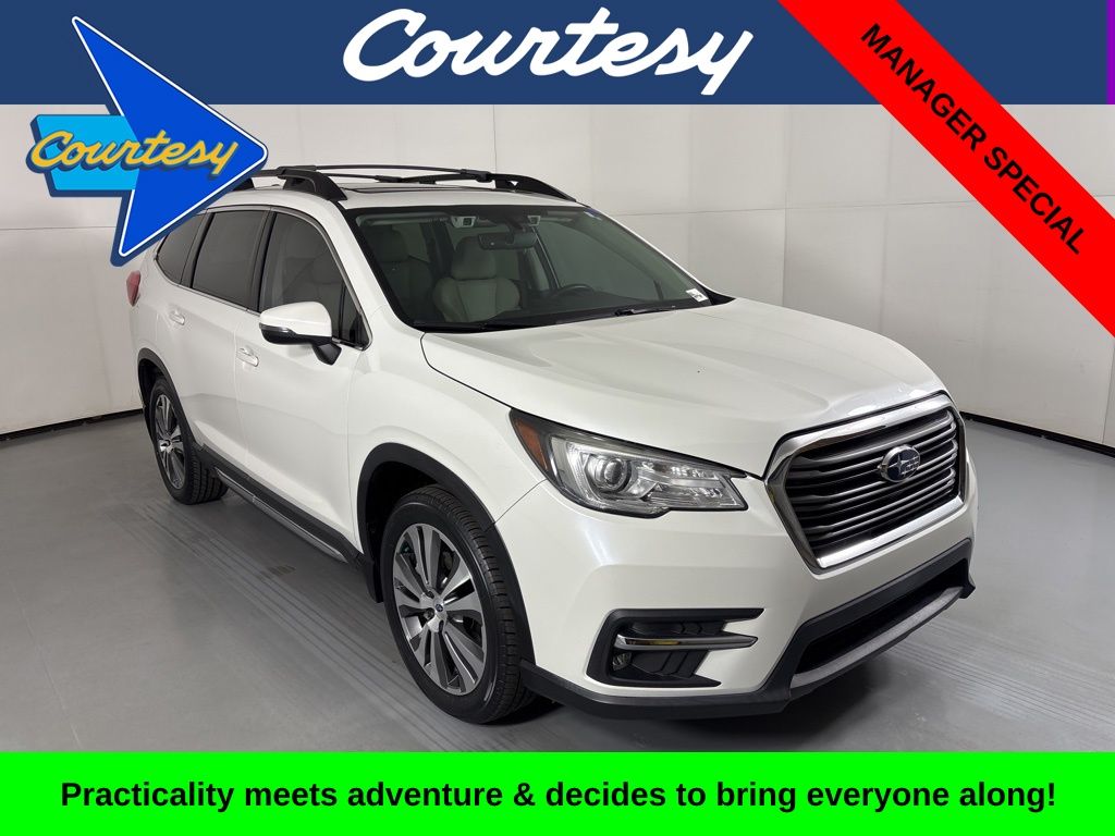 Crystal White Pearl 2020 Subaru Ascent Limited 7-Passenger AWD SUV / Crossover All-Wheel Drive Continuously Variable Transmission
