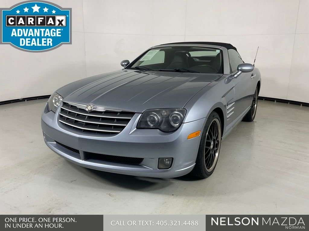 Sapphire Silver Blue Metallic 2007 Chrysler Crossfire Convertible Rear-Wheel Drive 5-Speed Automatic