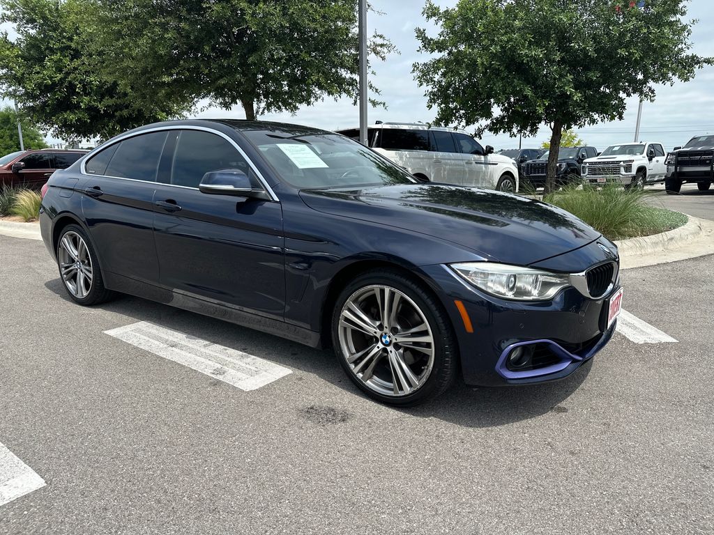 Imperial Blue Metallic 2016 BMW 4 Series 428i xDrive Gran Coupe AWD Sedan All-Wheel Drive 8-Speed Automatic