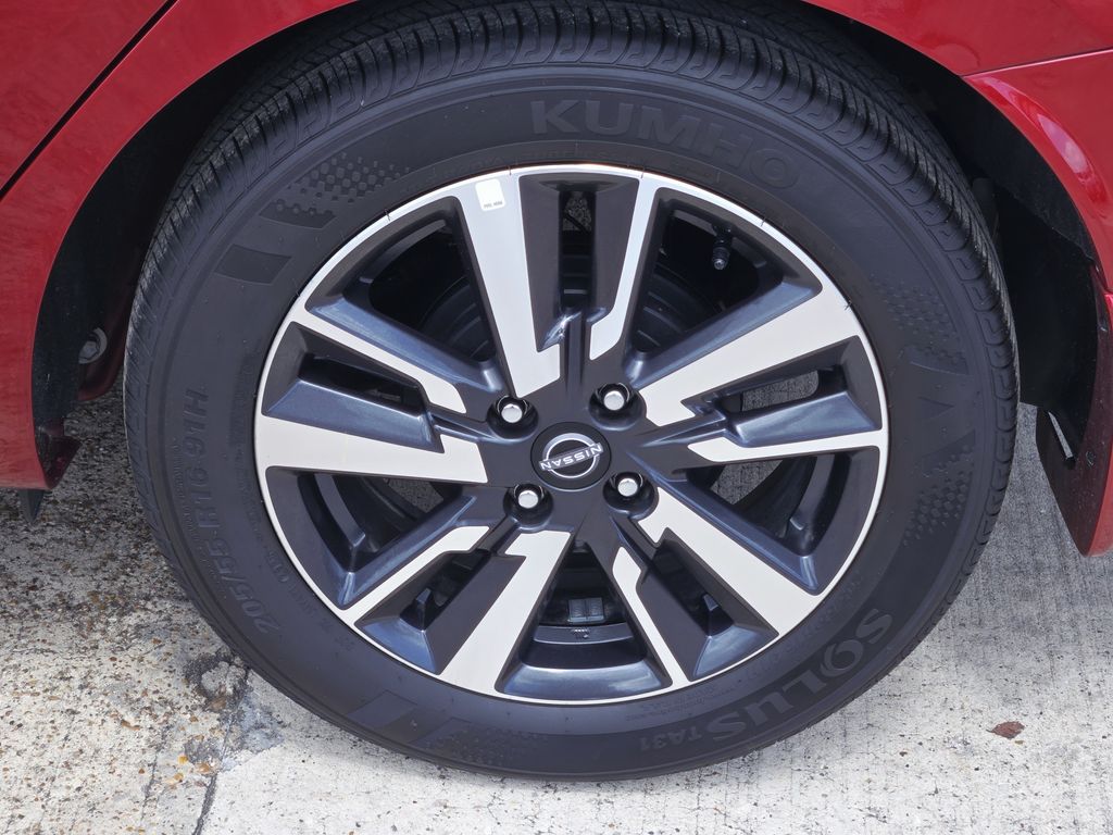 2025 Nissan Versa 1.6 SV Red at South Houston Nissan