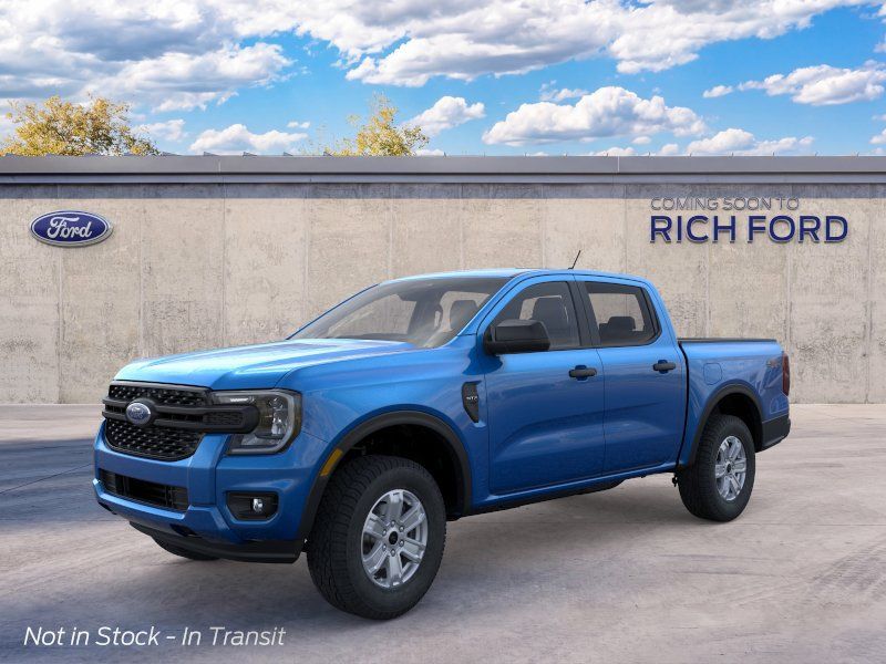 Velocity Blue Metallic 2026 Ford Ranger Pickup Truck Four-Wheel Drive Automatic