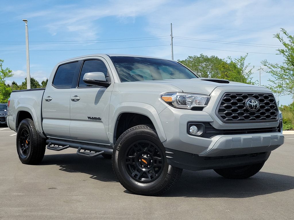 Cement 2020 Toyota Tacoma TRD Sport Double Cab 4WD Pickup Truck Four-Wheel Drive 6-Speed Automatic