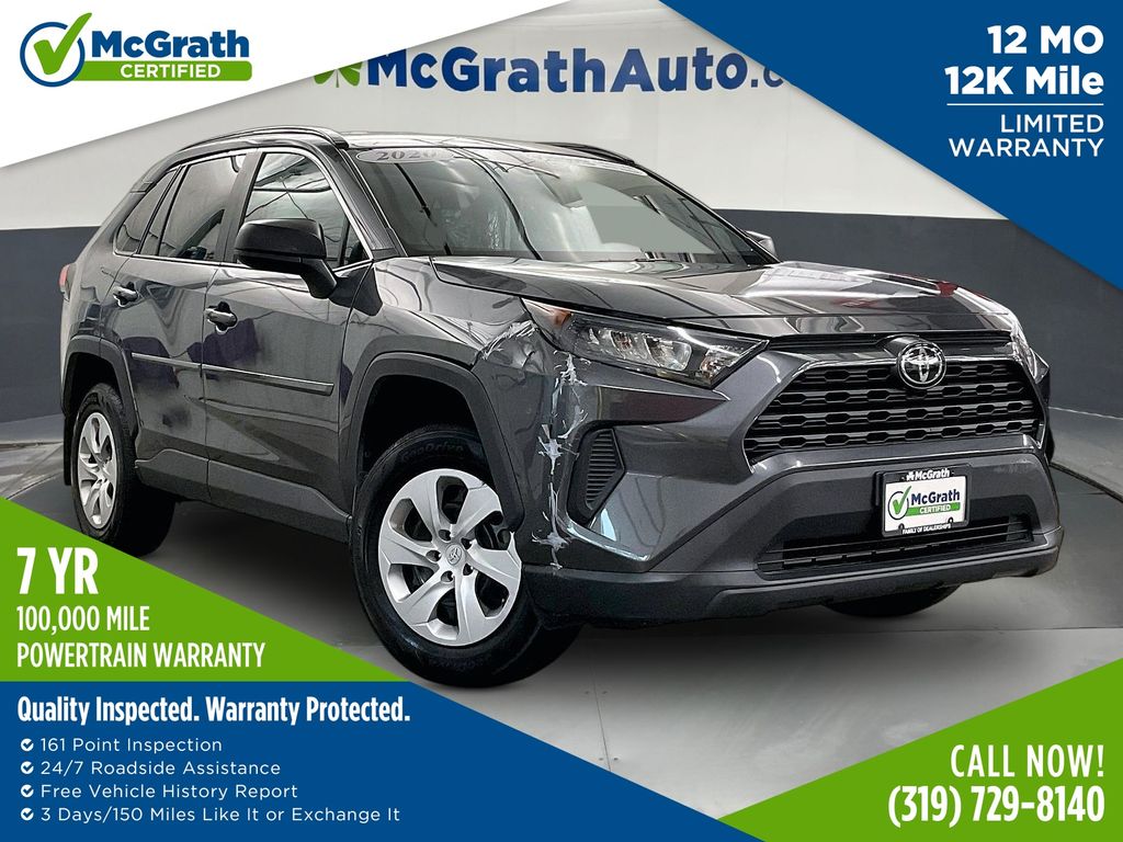 Magnetic Gray Metallic 2020 Toyota RAV4 SUV / Crossover All-Wheel Drive 8-Speed Automatic