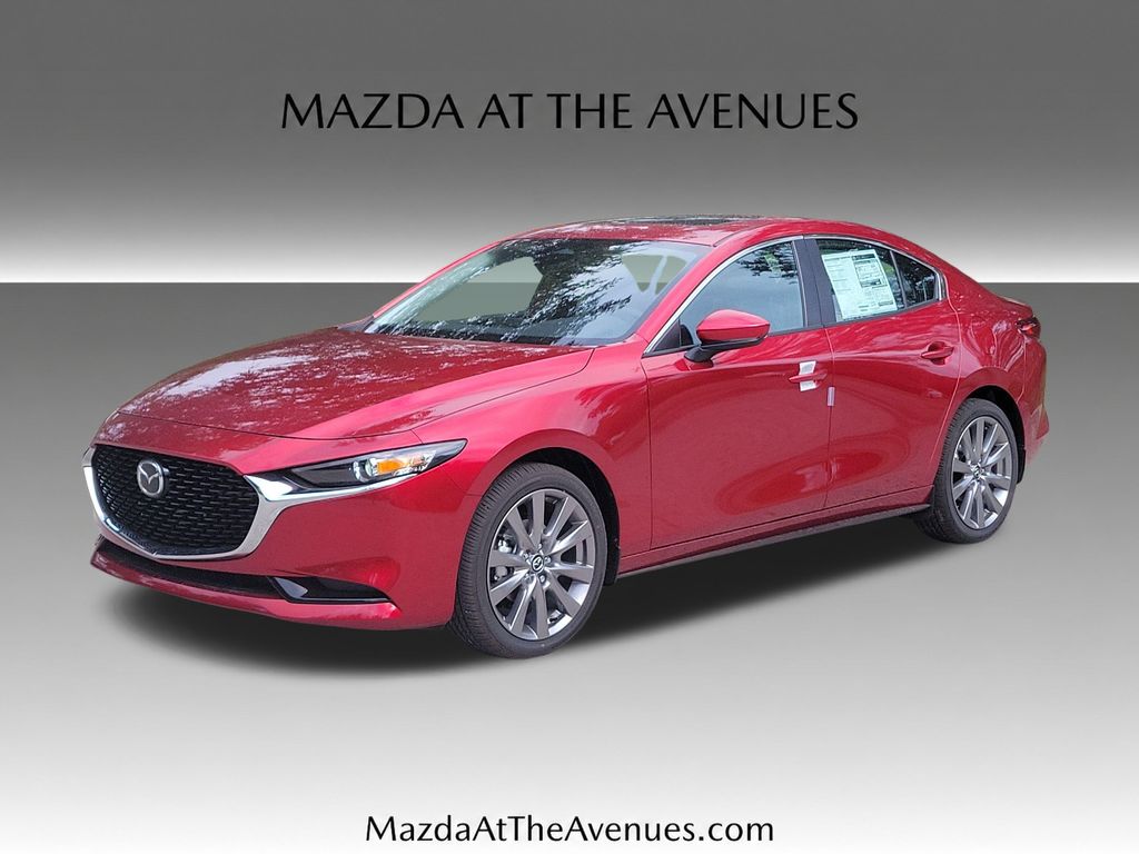 Red Crystal 2026 Mazda MAZDA3 Sedan Front-Wheel Drive 6-Speed Automatic