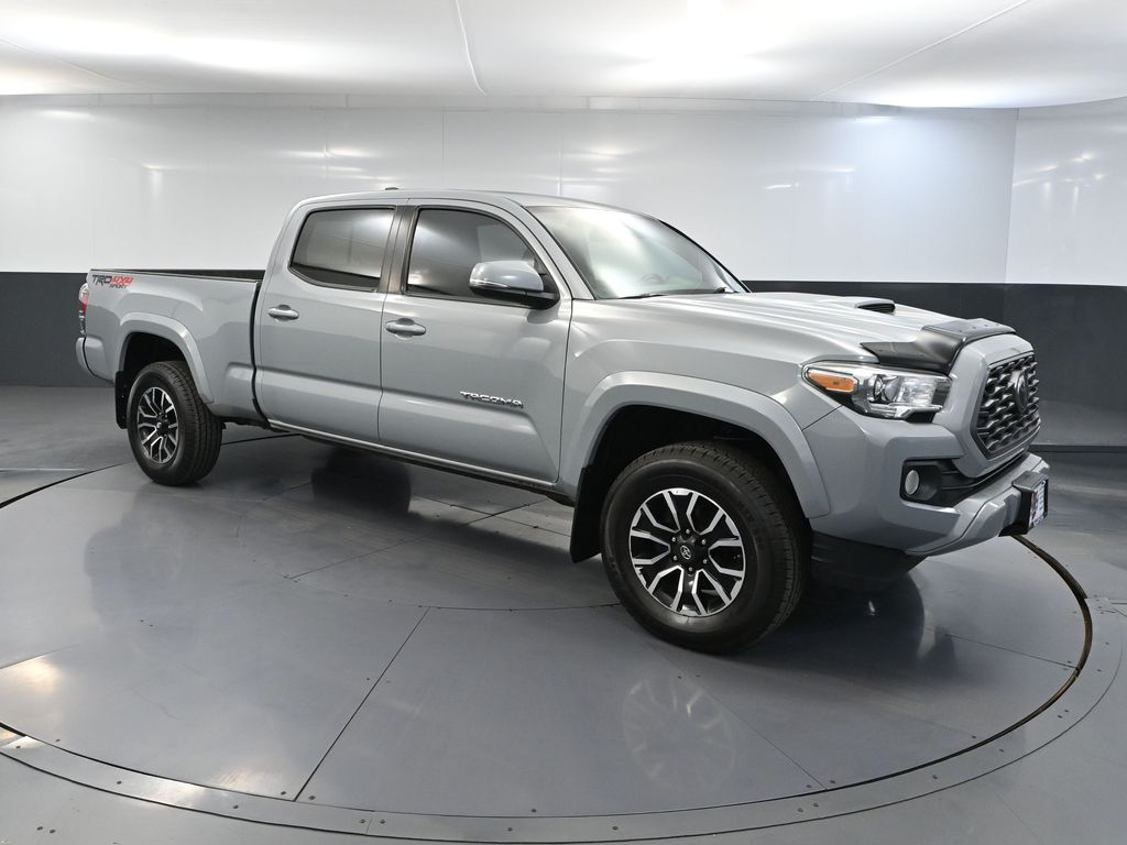 Silver Sky Metallic 2020 Toyota Tacoma Pickup Truck Four-Wheel Drive 6-Speed Automatic