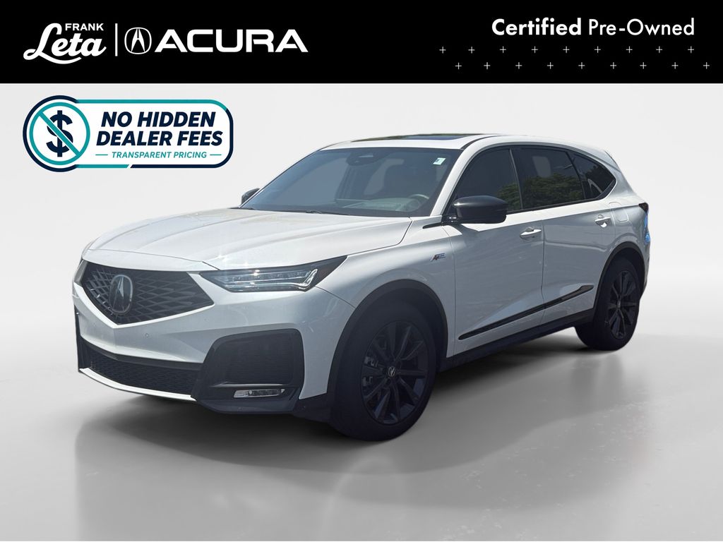 Platinum White Pearl 2026 Acura MDX SUV / Crossover All-Wheel Drive Automatic