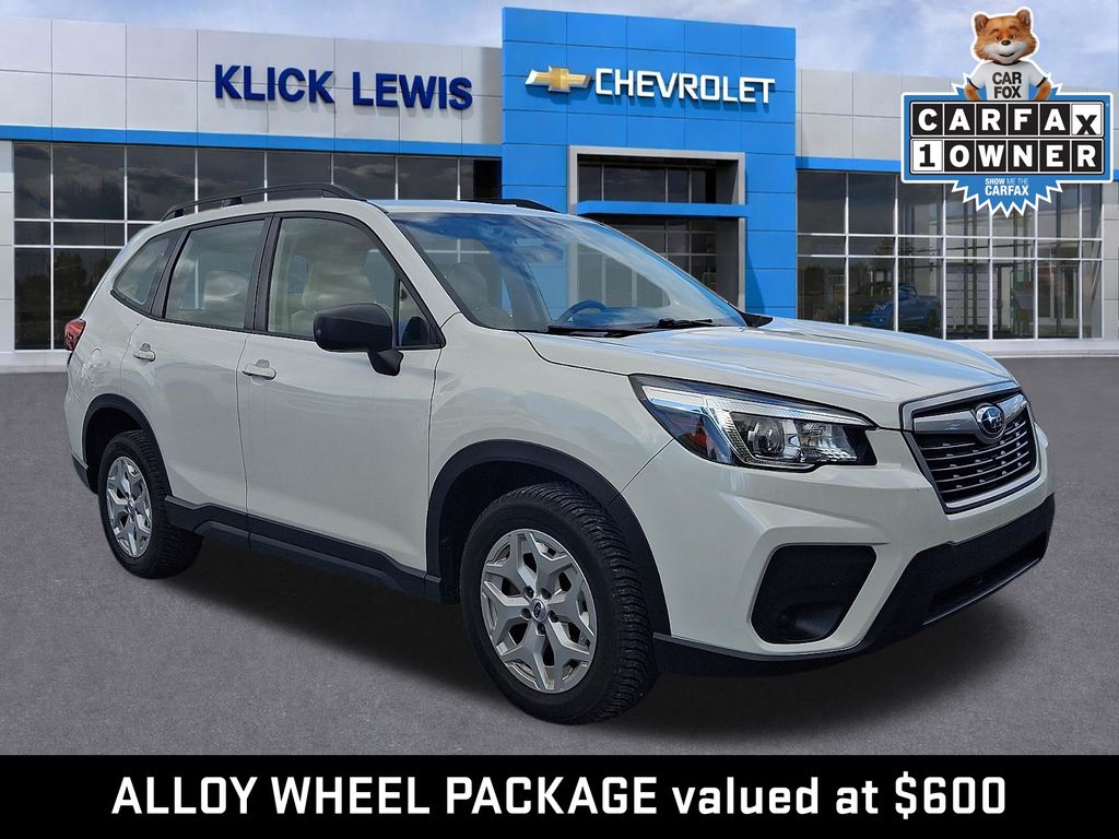 2020 Subaru Forester Base White at Spitzer Acura