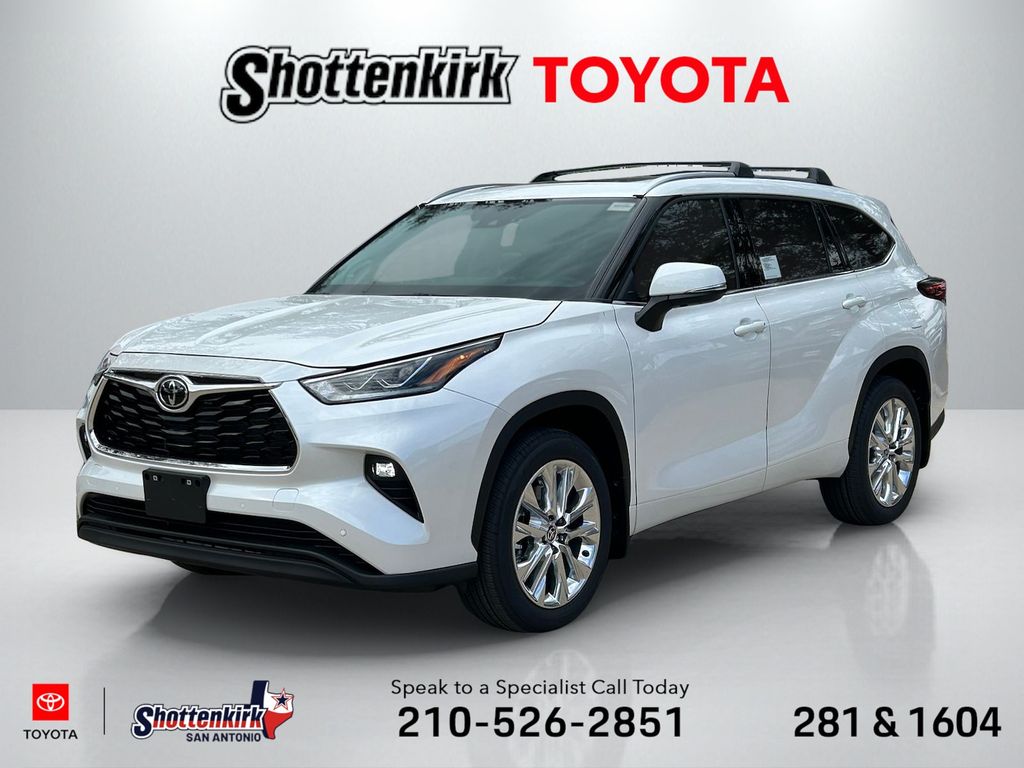 White (Wind Chill Pearl) 2026 Toyota Highlander Limited AWD SUV / Crossover All-Wheel Drive 8-Speed Automatic