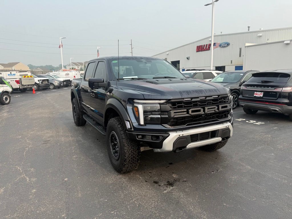Blue Metallic 2025 Ford F-150 Pickup Truck Four-Wheel Drive Automatic